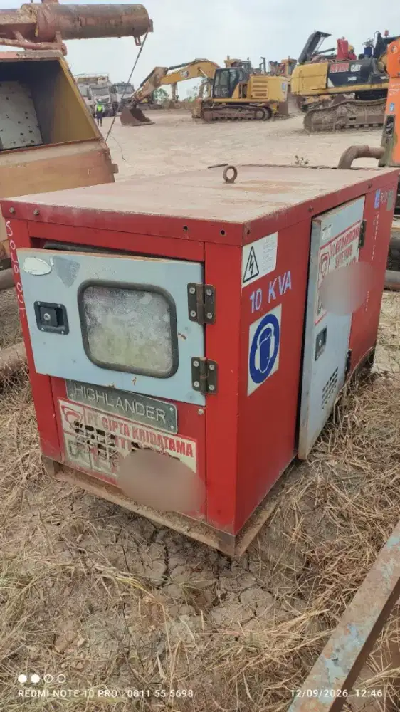 Genset HIGHLANDER 10 KVA 2021
Tenggarong