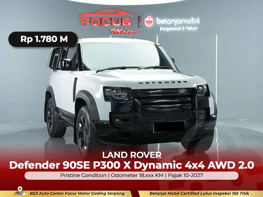 [GARANSI 5TH AWD LOW KM] Land Rover Defender 90SE 90 SE 2020/2021/2022