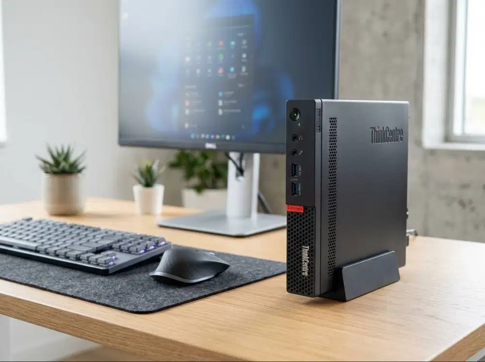 Desktop Tiny PC Mini Lenovo ThinkCentre M900 Tiny Core i7-6700T RAM 4G