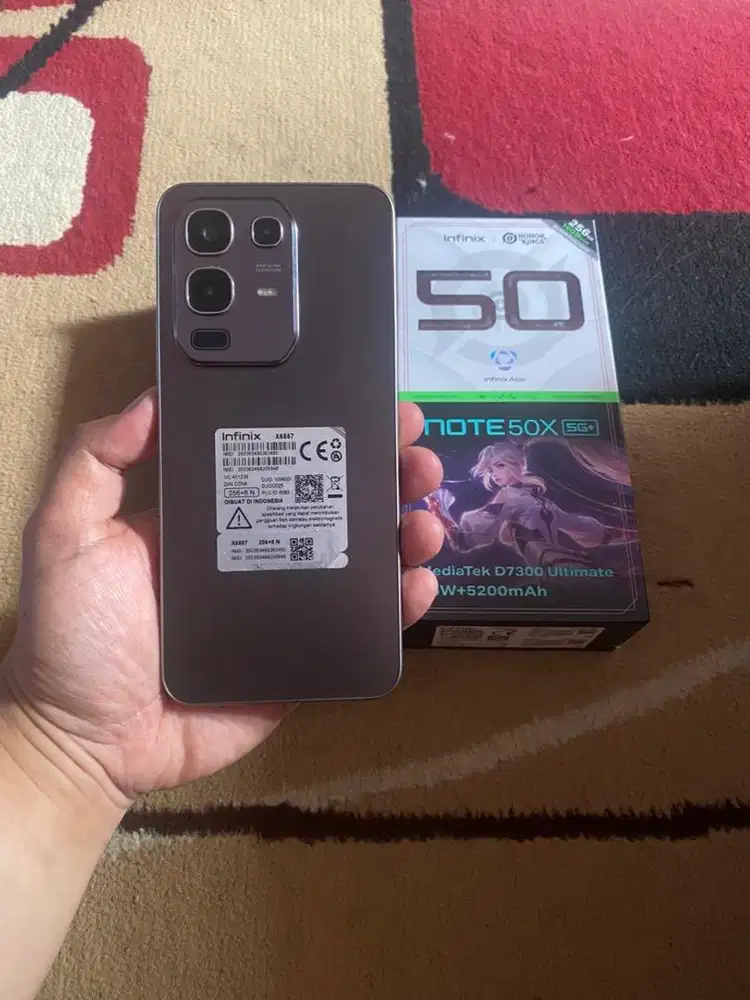 BISMILLAH INFINIX NOTE 50X 5G RAM 8/256 FULSET MULUS