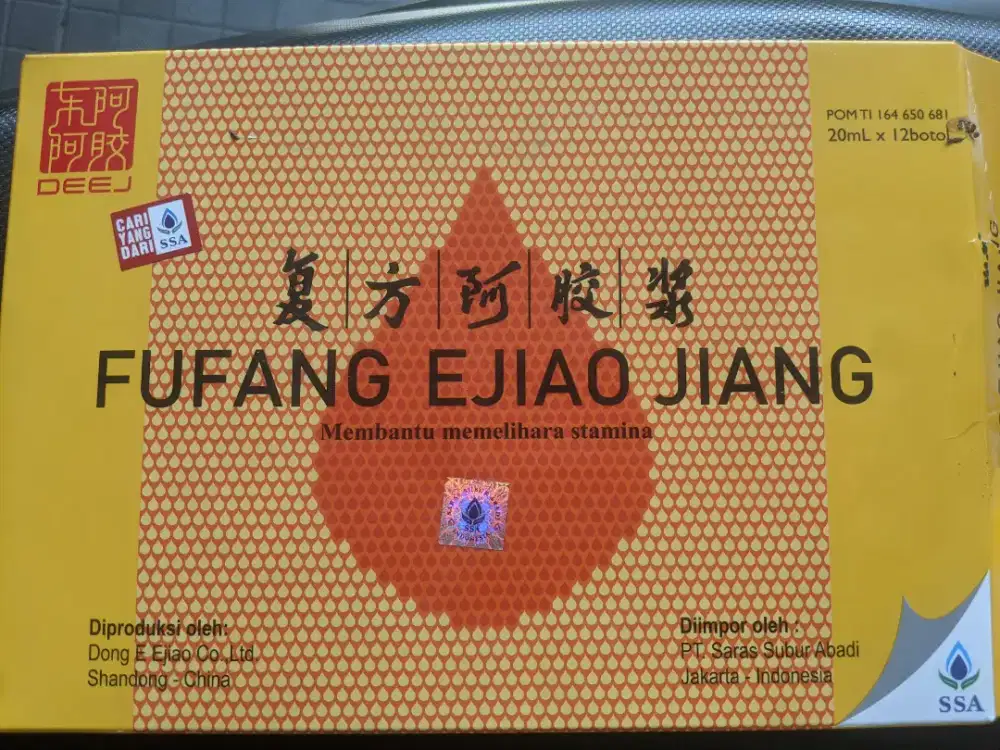 Jual obat Fufang ejiao Jiang murah original