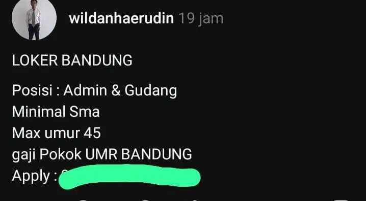 Info Loker Bandung 2026 Terbaru