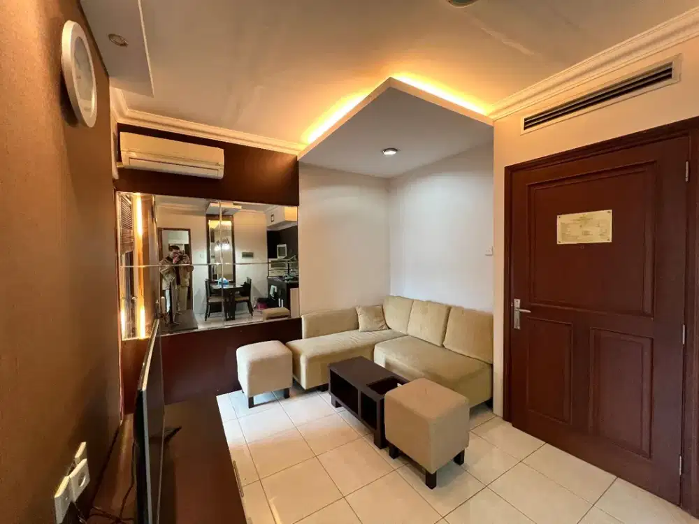 Jual Murah Apartemen Grand Setiabudi Bandung Tipe 2 Bedroom, Furnished, Bagus