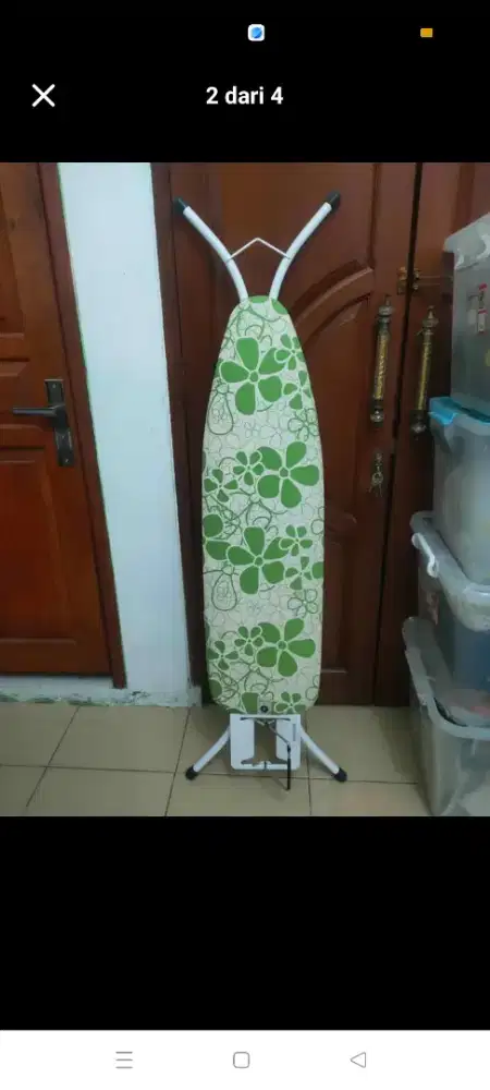 Brabantia Meja Setrika Lipat Ivory 110*30 cm