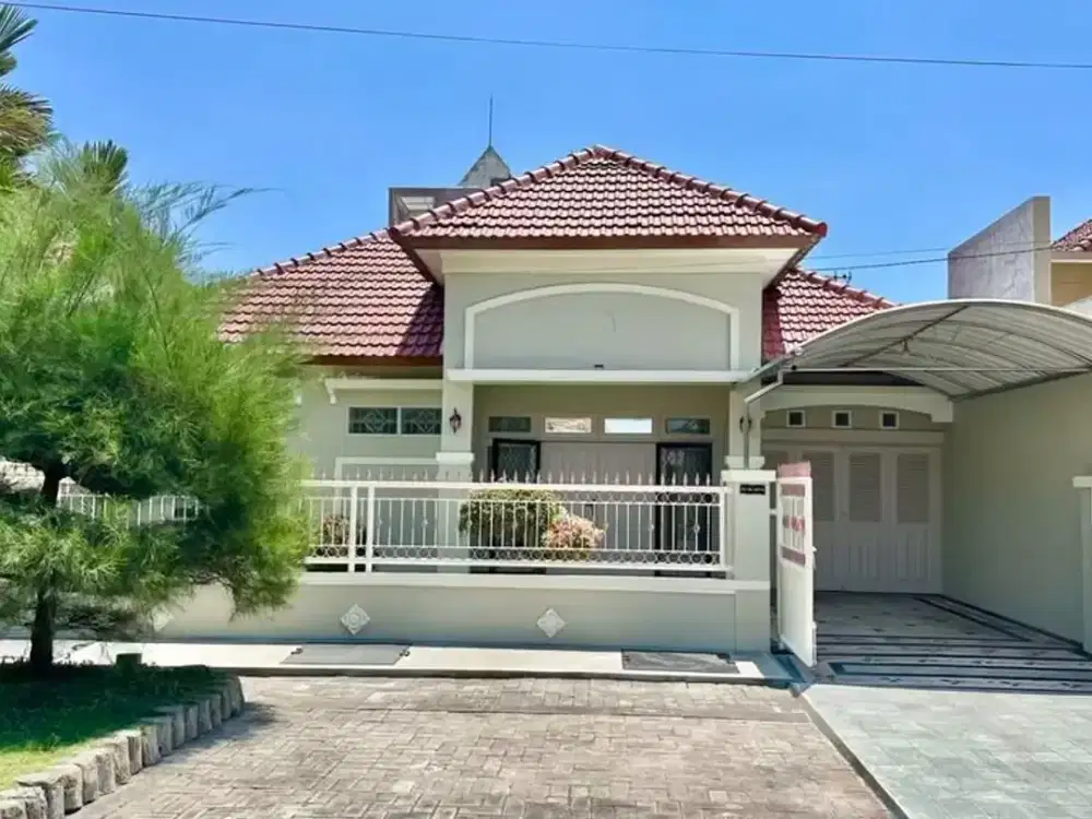 JUAL Rumah Nirwana Eksekutif Cc Surabaya -  Lokasi Favorit Row Jalan 25 meter