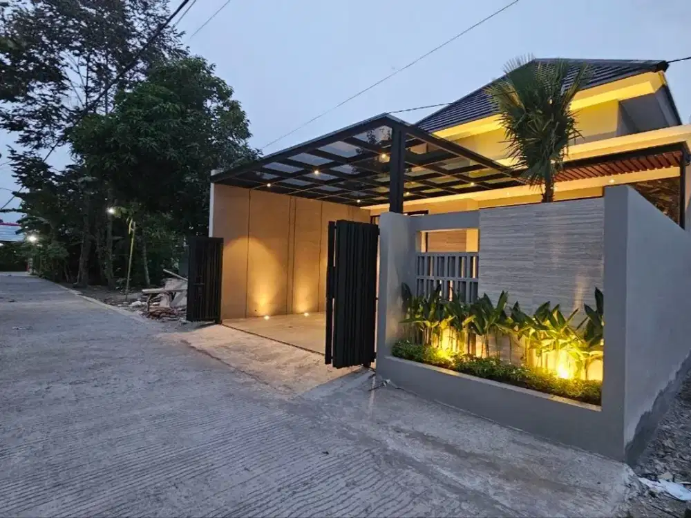 Rumah Mewah Cantik Fully Furnished di Purwomartani Kalasan Sleman