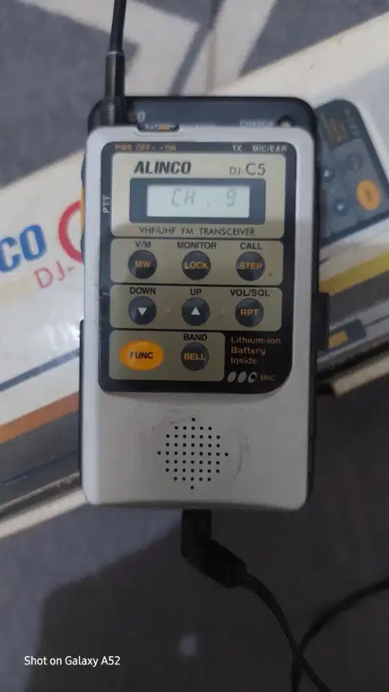 HT ALINCO DJ C5 IMPORT JEPANG ORIGINAL