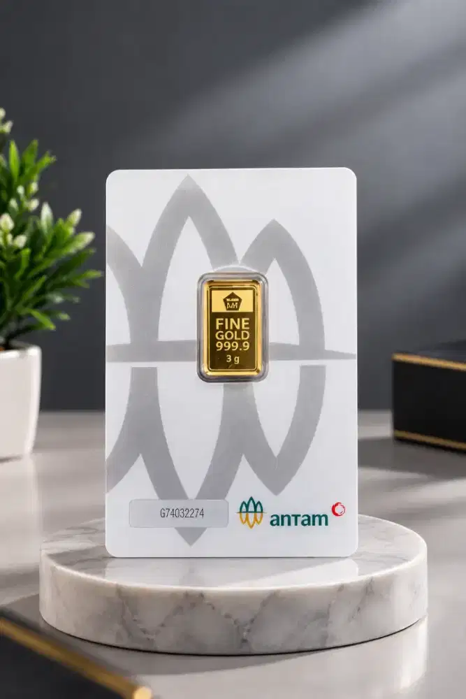 Logam Mulia Antam 3g Certicard