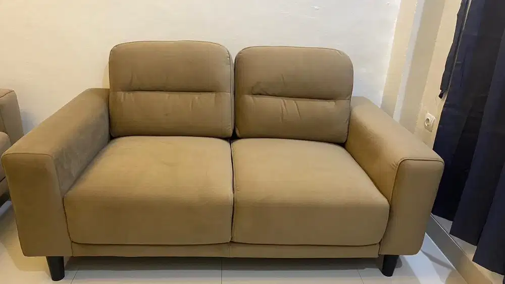 SOFA DEKORUMA KONDISI BARU SAMPA BEBERAPA HARI DIJUAL KRN SALAH UKURAN