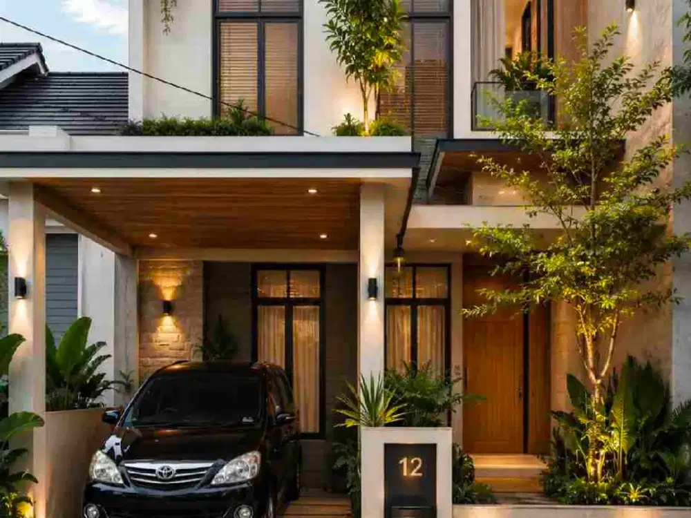 Rumah baru siap bangun edisi turun harga di bukit cimanggu city bogor