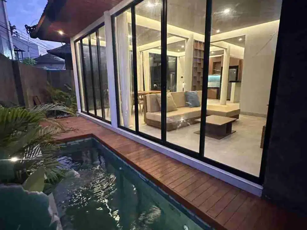 DI JUAL VILLA MODERN SIAP HUNI Jl.TIRTA JAYA CANGGU KUTA UTARA BALI.