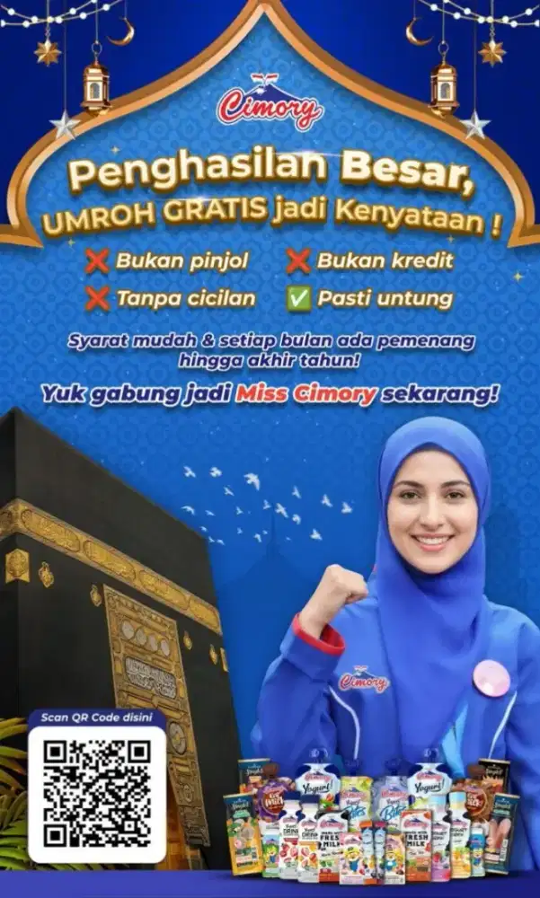 BERGABUNG MENJADI MISS CIMORY TANAH ABANG