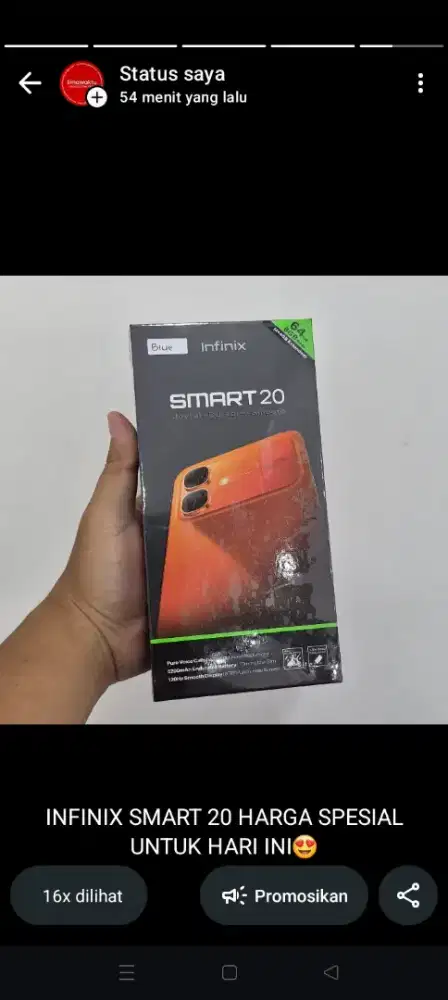 INFINIX SMART 20 4+4/128