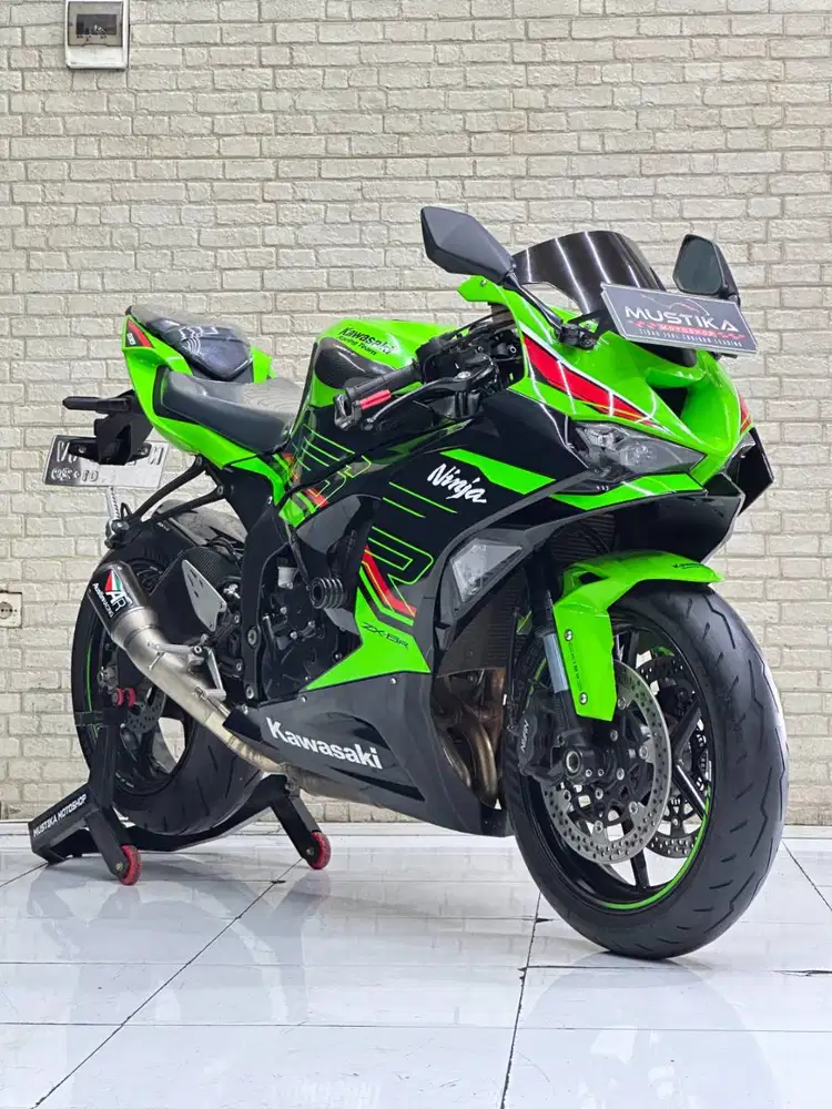 RARE ITEM! ZX-6R 636 Hijau Mulus NIK 2023 PMK 2024 KM 6rb Plat N – Sup