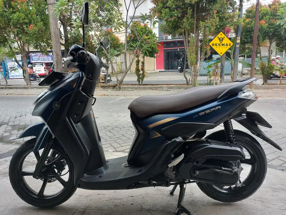 (DP 300 Rb)‼️ Yamaha Gear 125 S Version Biru 2023 Cash / Kredit