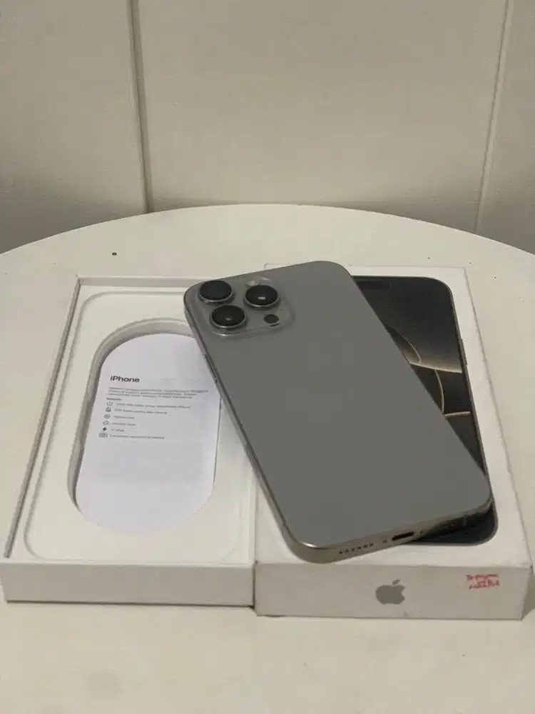 Iphone 16 Pro Max 256Gb - Ex Ibox (Nego)