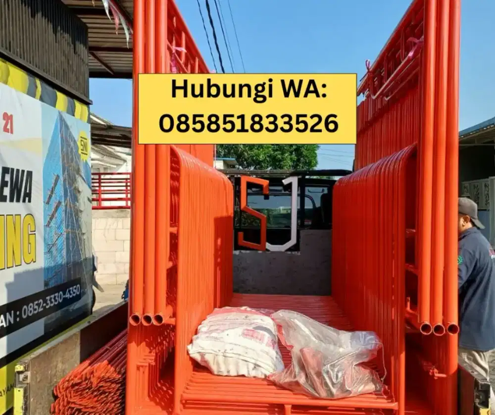 JUAL SCAFFOLDING SKAPOLDING PIPA GALVANIS TIEROT WINGNUT JACKBASE UHEA