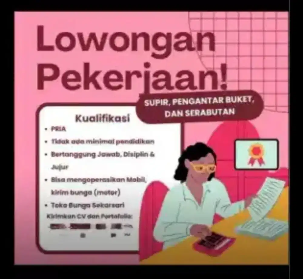 Dicari driver pengiriman segera