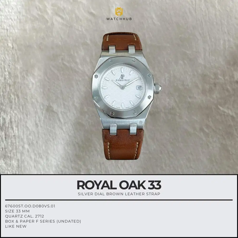 Audemars Piguet Royal Oak 33 Silver 67600ST.OO.D080VS.01