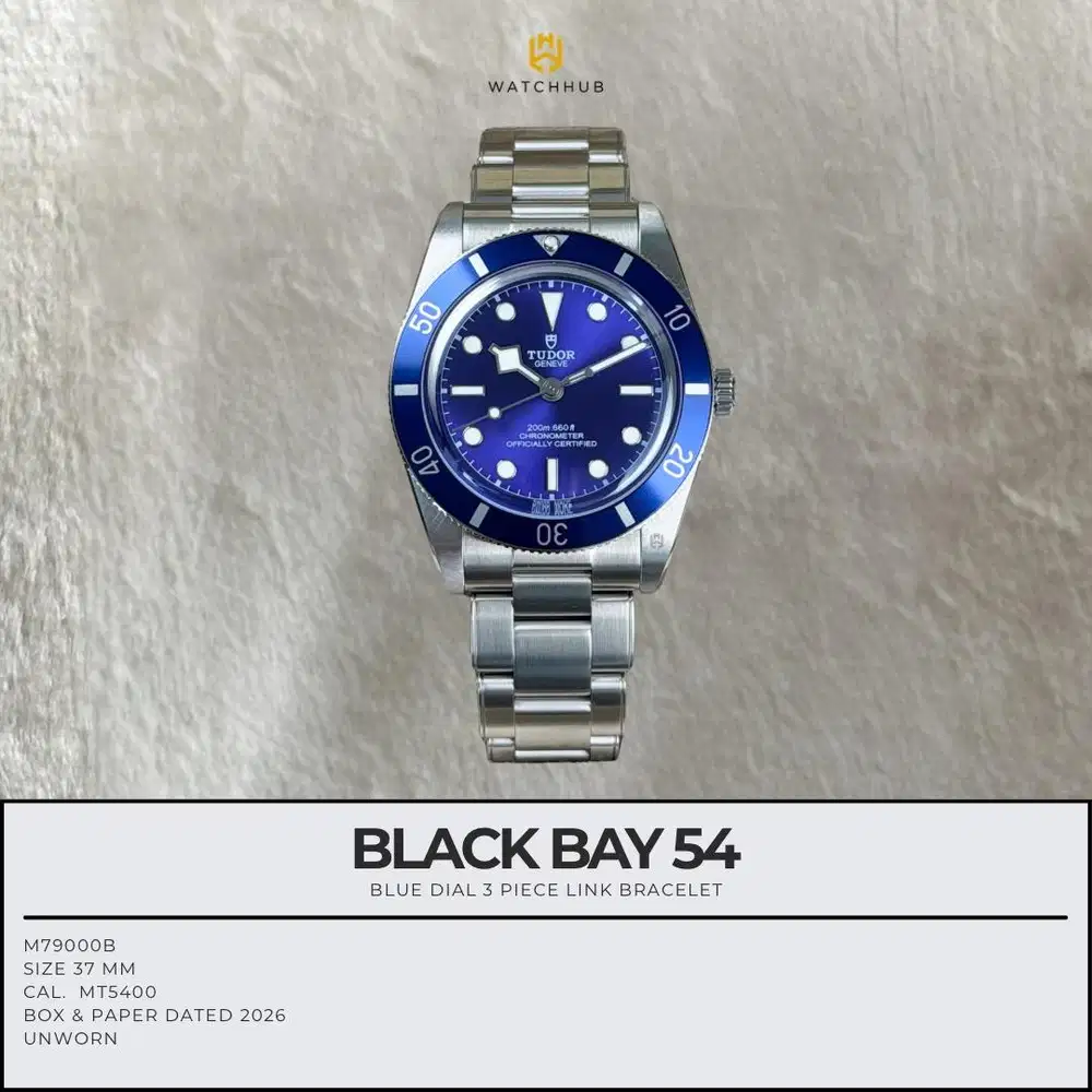Tudor Black Bay 54 Blue M79000B