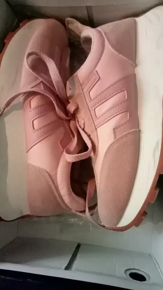 Jual sepatu fashion uk 37 soft pink