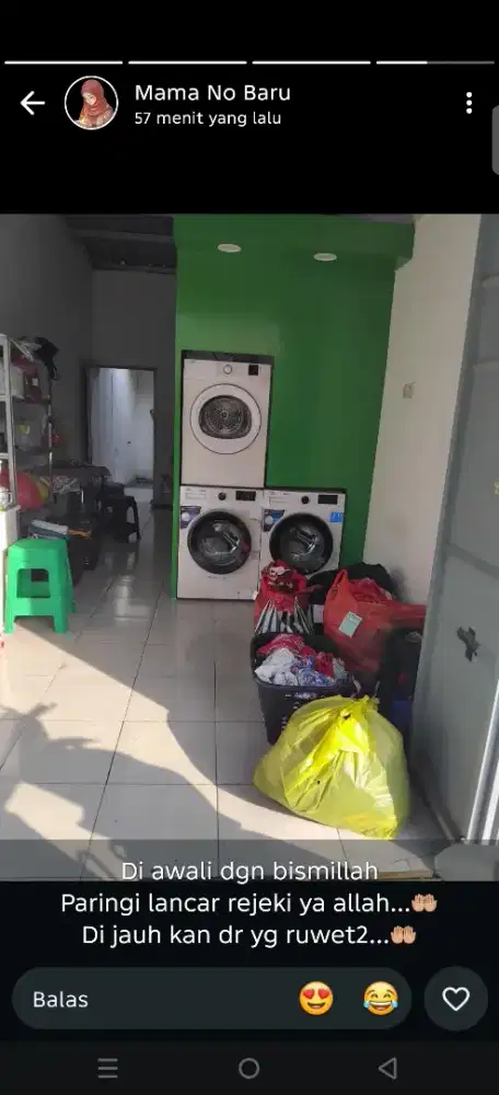 Dicari pegawai laundry