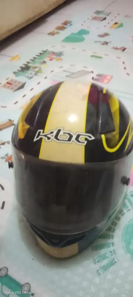 Helm KBC Zero Yelow & White
