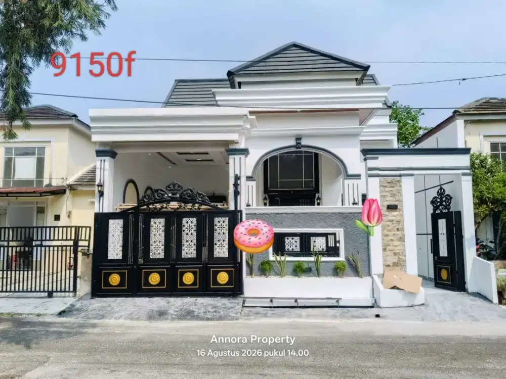 Dijual Rumah Boulevard Clasic Modern di Citra Indah City 9150F