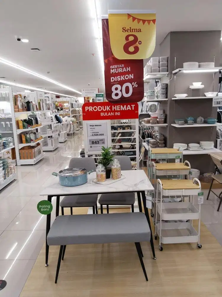 Milav set meja makan