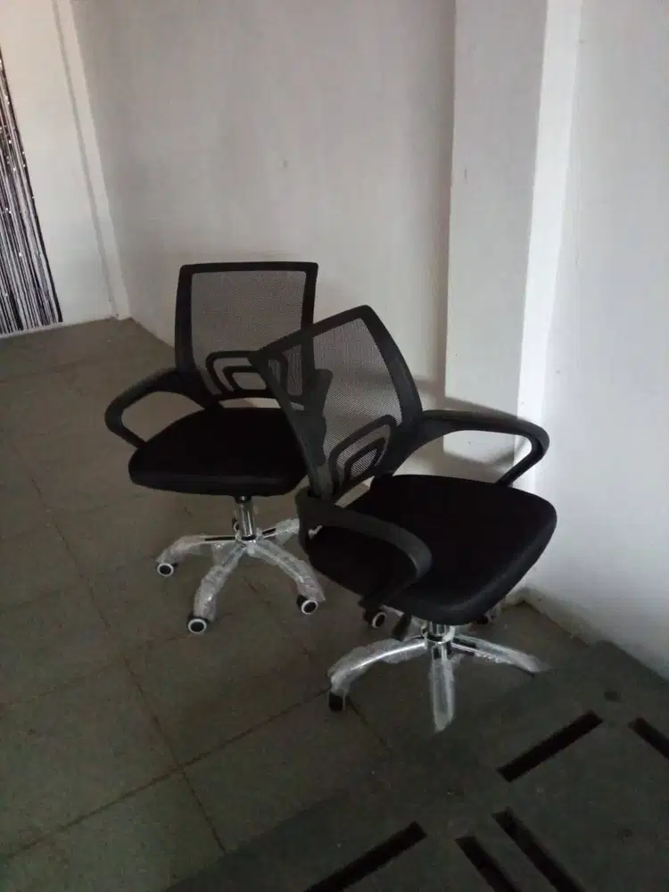PROMO KURSI STAFF KANTOR JARING HYDROLIK TERMURAH TERLARIS