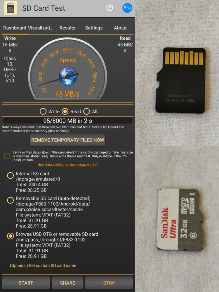 MicroSD Sandisk Ultra 32GB ORI