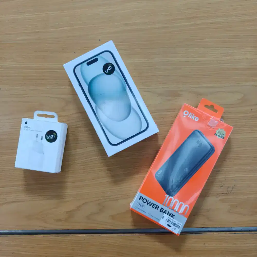 Iphone 15 128gb Warna Lengkap Garansi Resmi Ibox Free Adaptor+PB