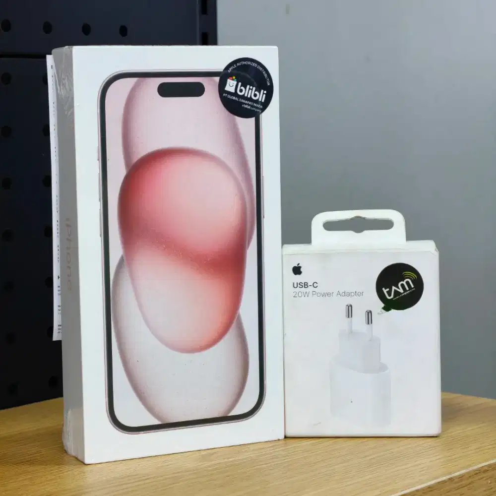 IPHONE 15 128 FREE ADAPTOR DAN ASURANSI BISA DI CICIL