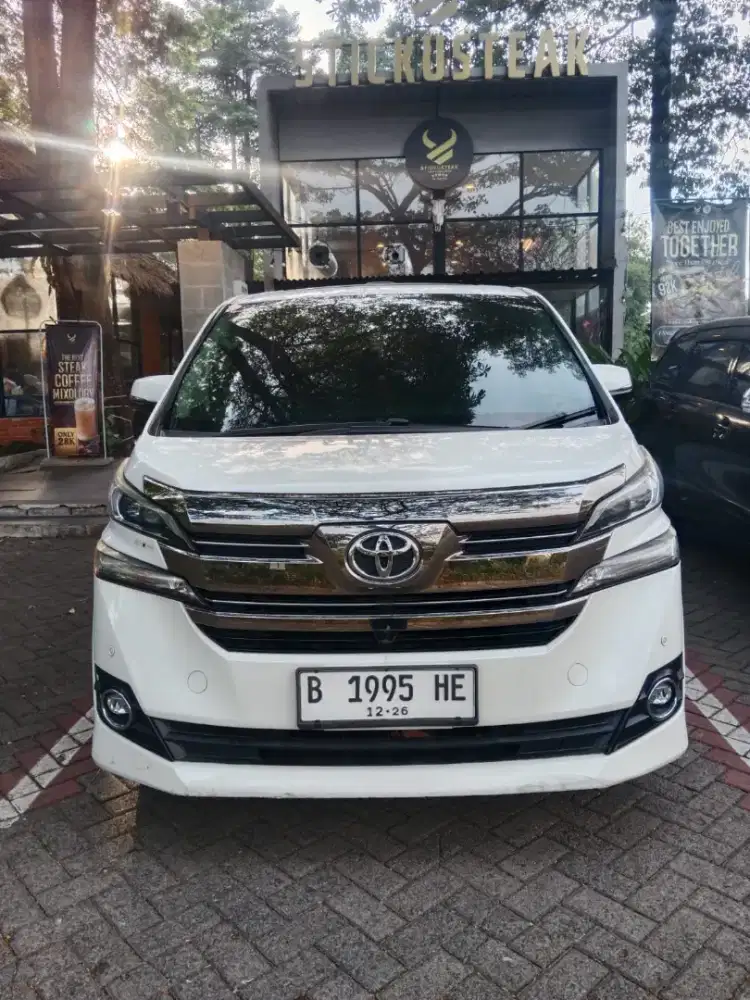 Toyota Vellfire 2.4 G 2016