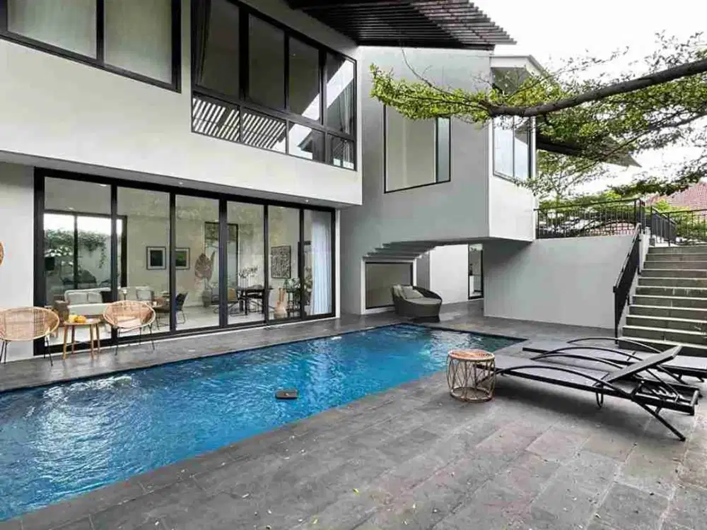 Kemang Modern Resort Townhouse Private Pool One Gate System