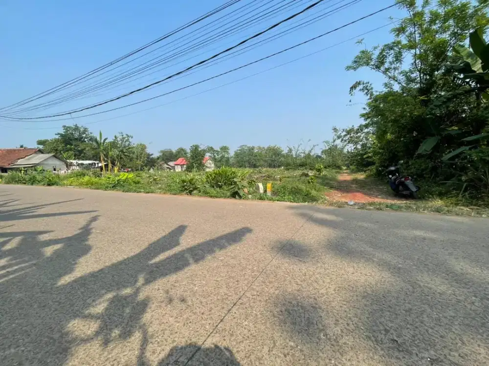 Tanah 100Jtan Pinggir Jalan Dekat Stasiun Jatake - SHM - Cocok Invest/Hunian - 10 Menit Tol Legok