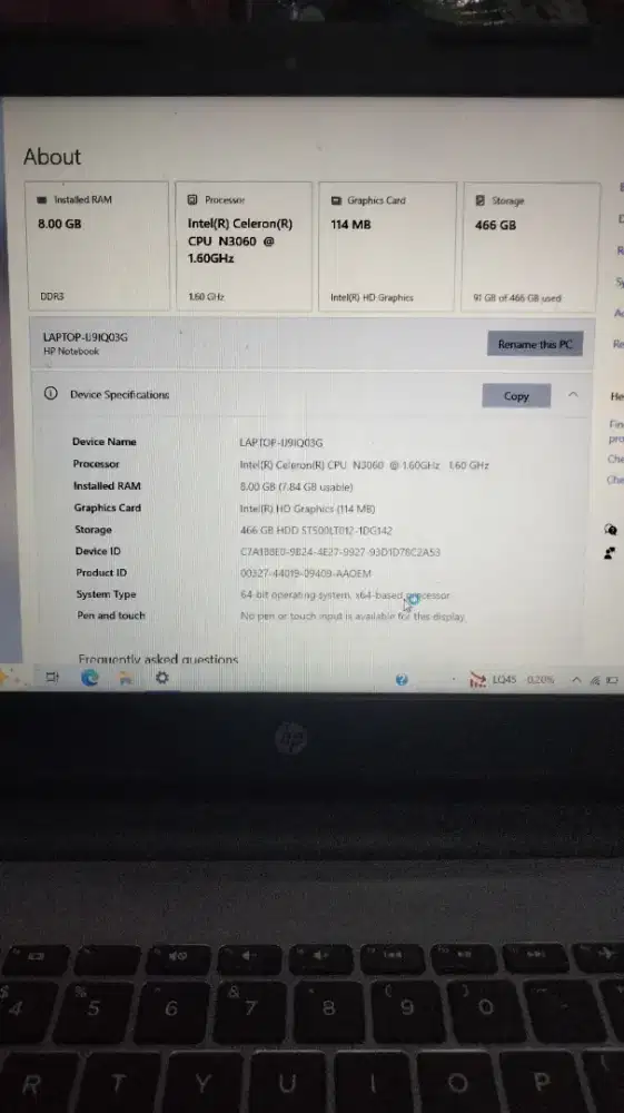 Laptop Merek HP