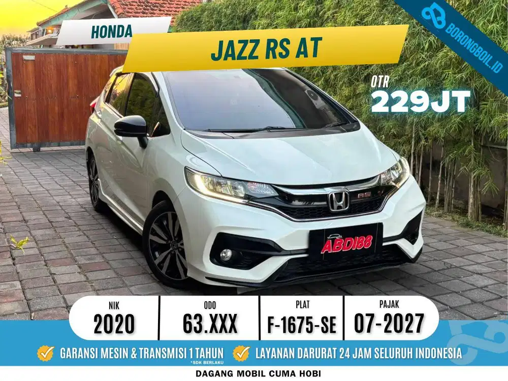 HONDA JAZZ RS AT 2020
