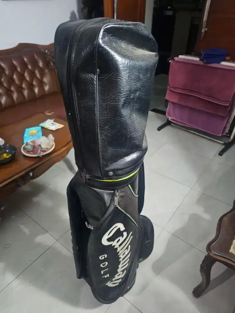 Full Set Stick Golf Callaway Big Bertha Original + Bag Caddy