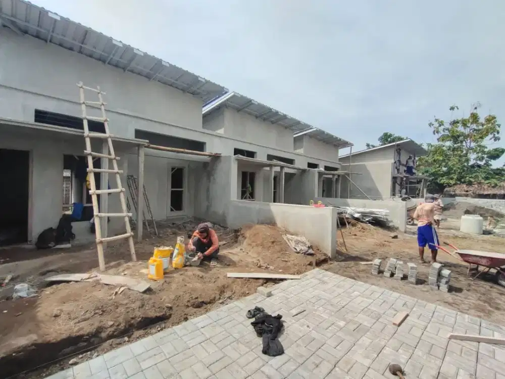 Rumah Proses Finishing Dekat Exit Tol Purwomartani Sleman