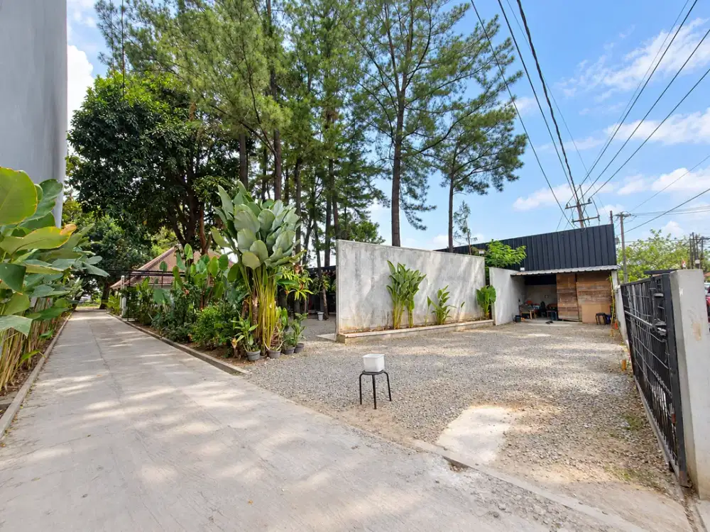 Dijual Lahan Beserta Cafe Aktif Siap Operasional di Pancoran Mas, Depok