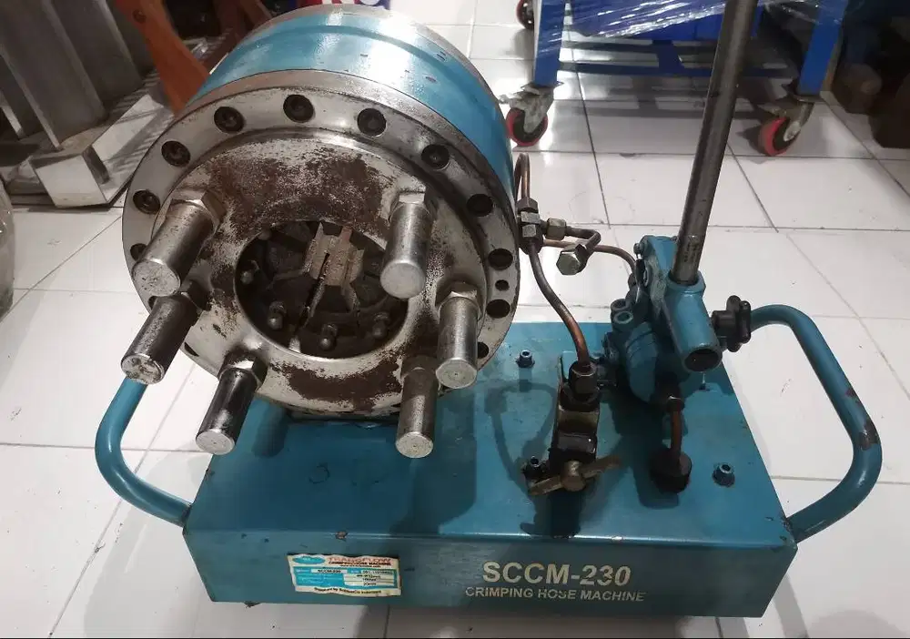 Mesin Crimping Press Selang Hidrolik SCCM230 (Kondisi Bekas Pakai)