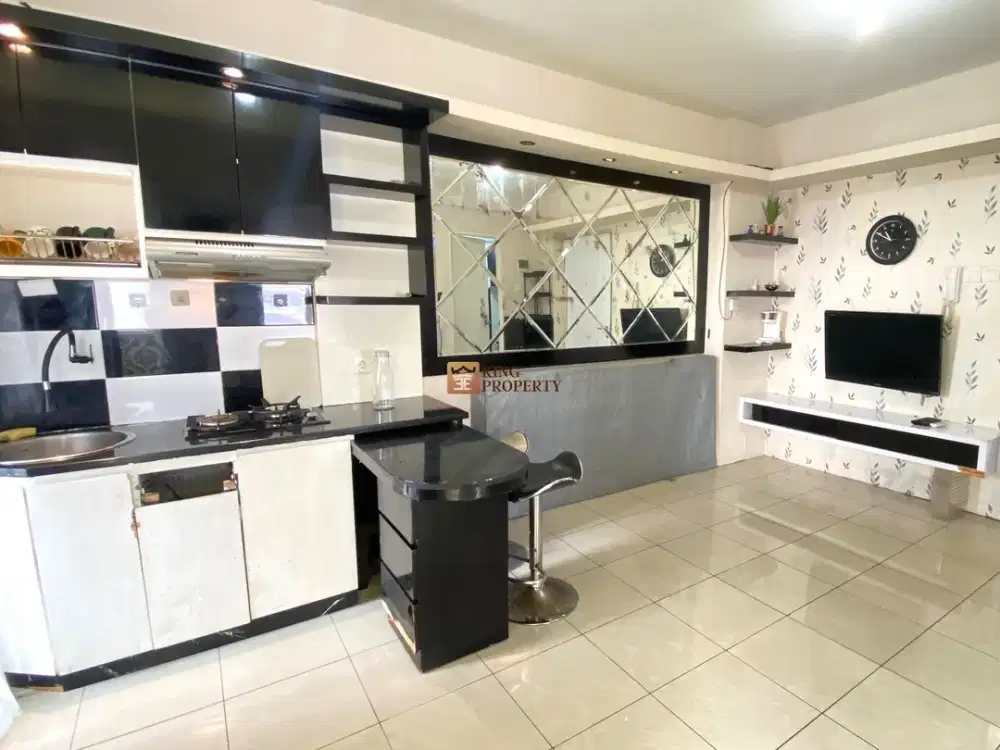Apartemen Green Bay Pluit Greenbay 3Br Hook 50M² Full Furnished Siap Huni, Terhubung Baywalk Mall, Harga Nego Sampai Deal