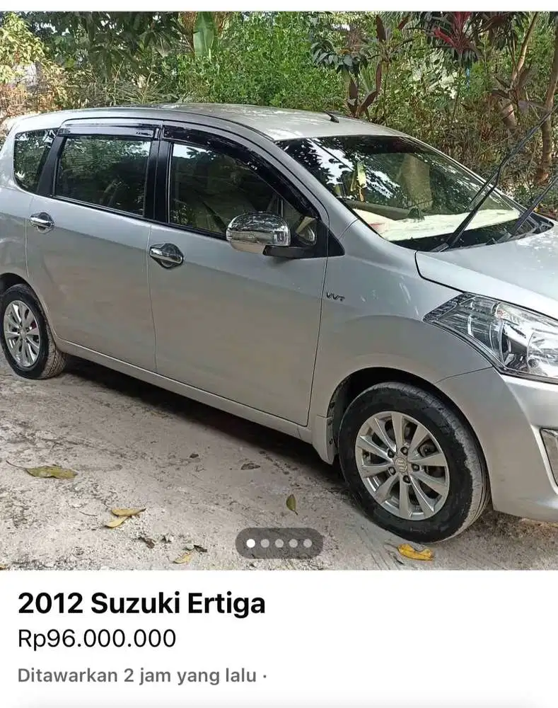 Suzuki Ertiga 2012 Bensin