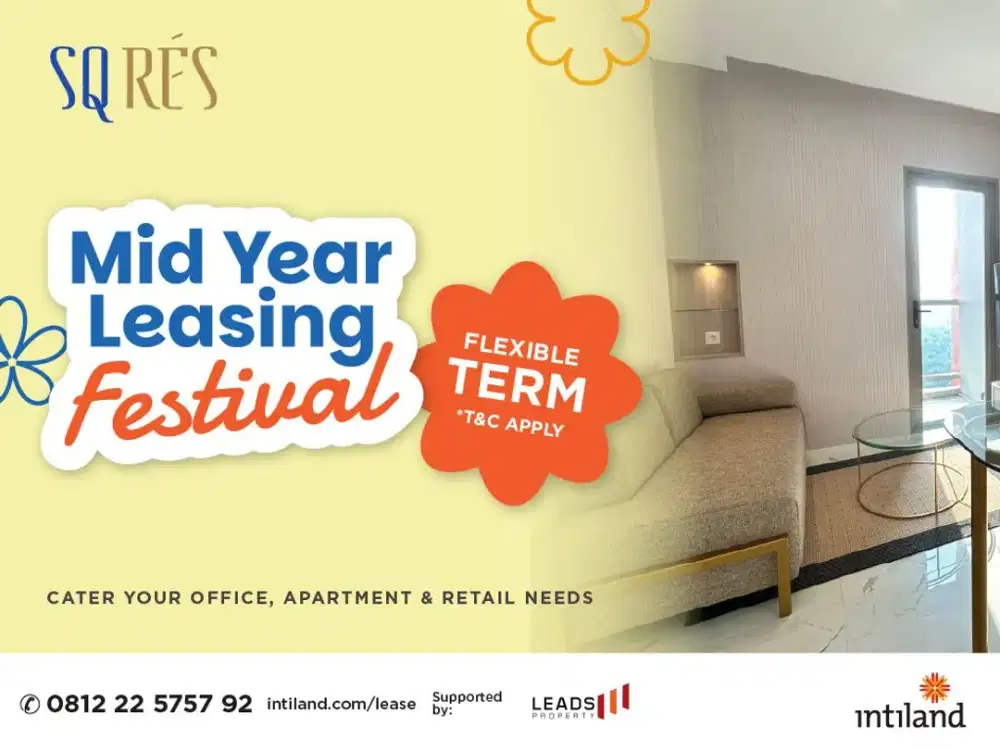 For RENT SQ Res Apartment - Fully Furnished - 1BR - BRAND NEW