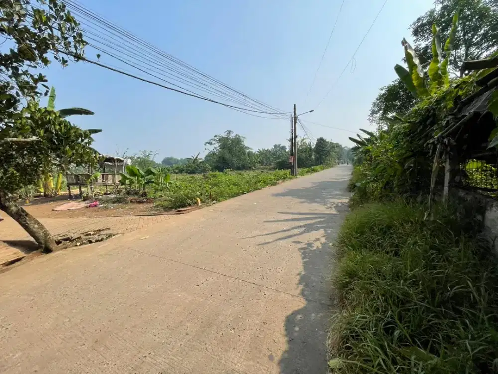 Tanah Kavling 100Jtan - SHM - Pinggir Jalan Dekat Stasiun Jatake & Tol Legok - Bisa Cicil 0% Bunga