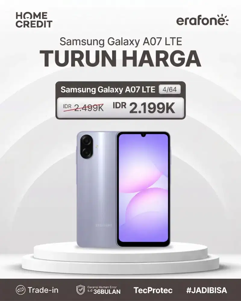SAMSUNG GALAXY A07 BISA CICILAN HOME CREDIT
