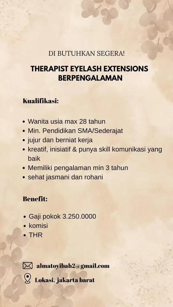 Loker therapist Eyelash