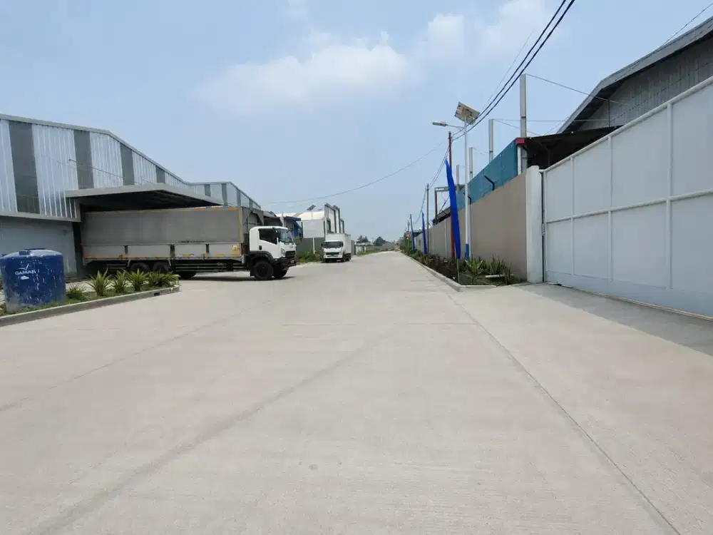 Disewakan Ready 2 Unit Pergudangan Laksana Tahap 1 Area Pakuhaji Tangerang Bebas Banjir Dekat Akses Tol
