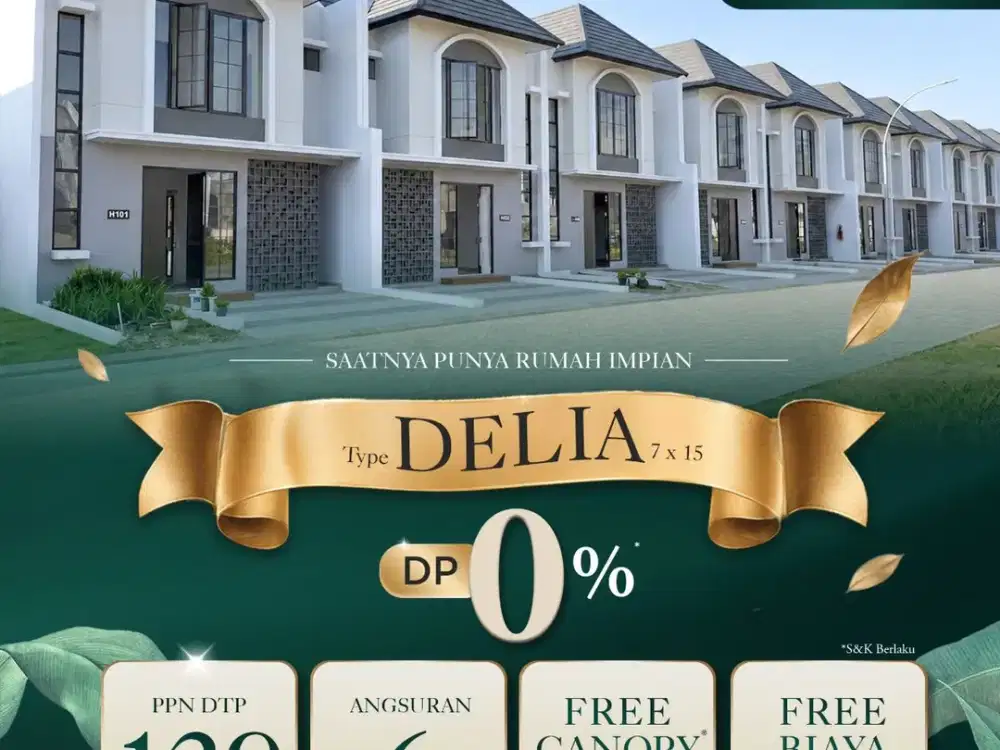 TYPE DELIA — Hunian Modern untuk Keluarga